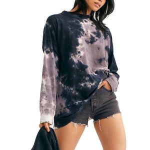 Free People Women's Tie-Dye Long Sleeve